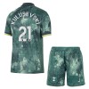 Conjunto/Equipación Tottenham Hotspur Kulusevski 21 Niño Tercera 2024-25